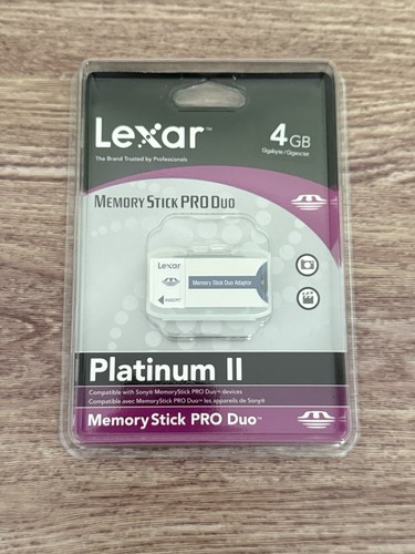 Lexar 4gb platinum - platinum, memory